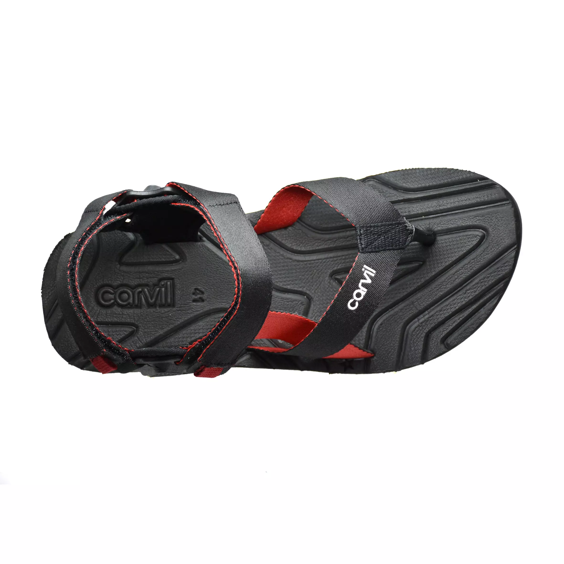 Carvil Sandal Gunung Pria Mechanica-GM Black/Red