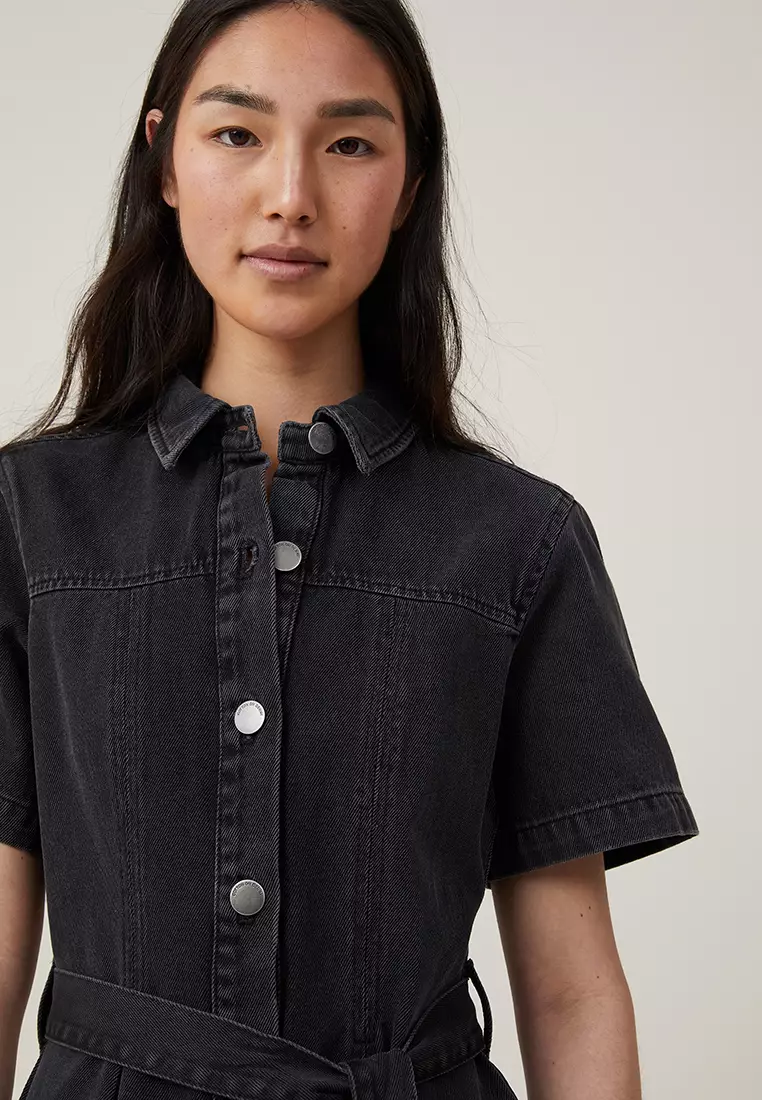 Buy Cotton On Denim Mini Dress 2024 Online ZALORA Philippines
