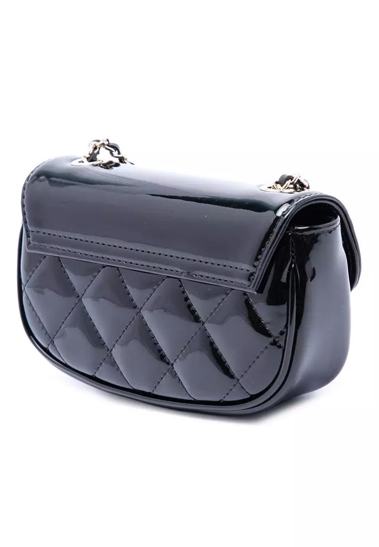 Pre-Loved Chanel Mini Cc Quilted Patent Single Flap