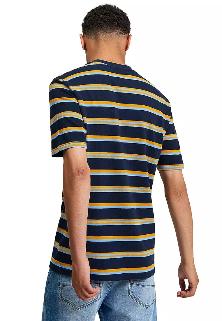 Textured Stripe Tee