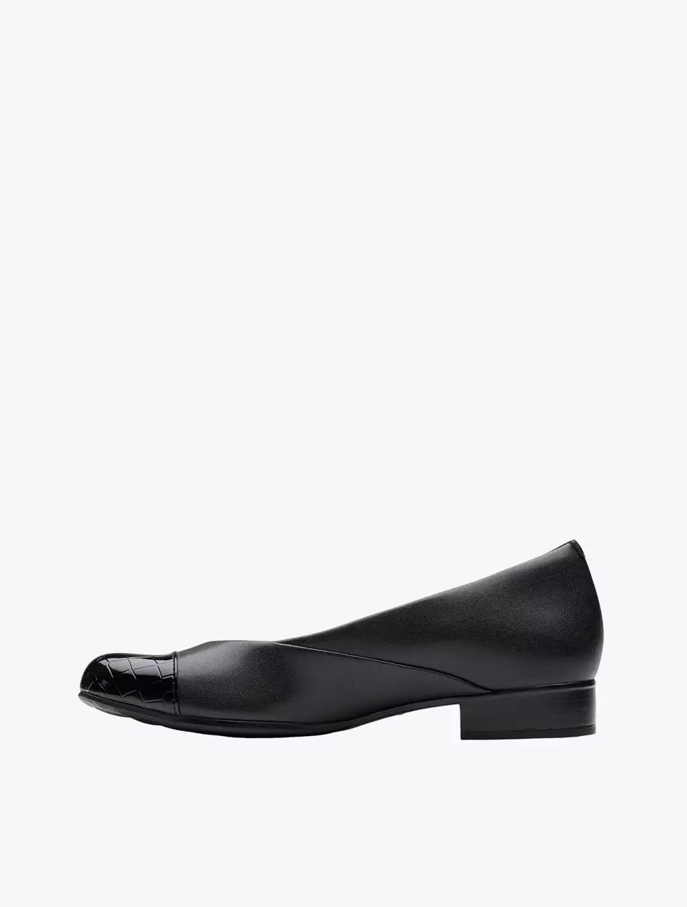 Clarks Juliet Rise Black Leather