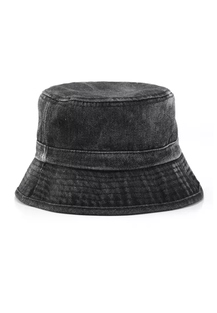 Buy Kings Collection Black Denim Bucket Hat KCHT2206 2024 Online ...