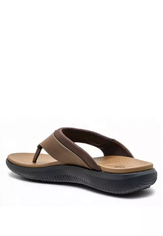 Men Slip On Faux Leather Classic Casual Sandals - 250141254