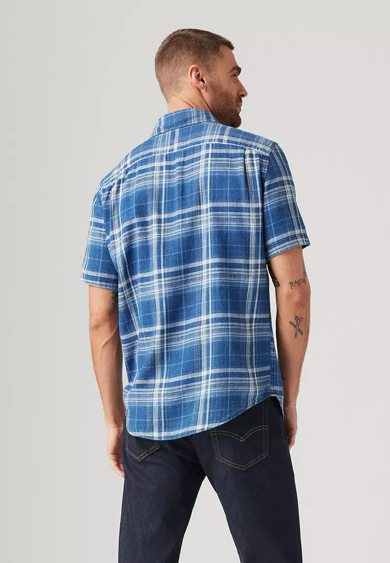 Levi denim shirt short sleeve new arrivals