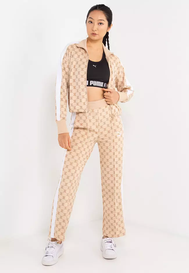 Puma leopard print tracksuit hot sale