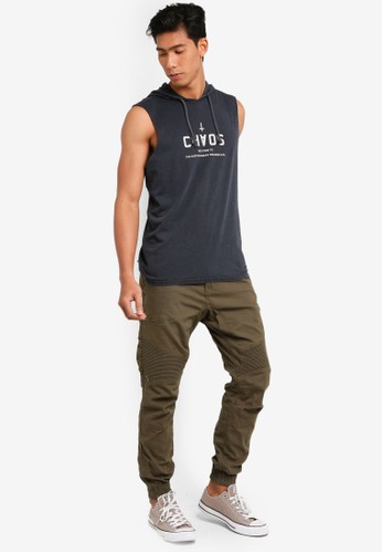 Jual Cotton On Hustle Muscle Tank Top Original ZALORA 