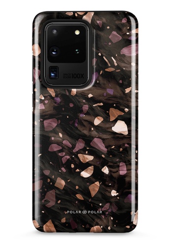 Polar Polar brown Eminence Terrazzo Gem Samsung Galaxy S20 Ultra 5G Dual-Layer Protective Phone Case (Glossy) 8FC11ACAFEE79DGS_1