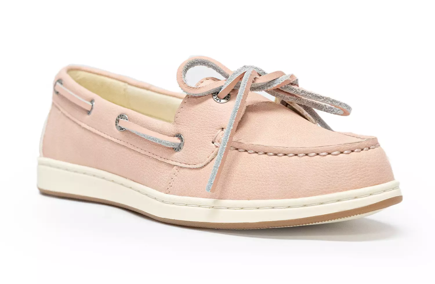 Women's Jewelfish 1 Eye Leather Boat Shoes - Blush (25F02522)