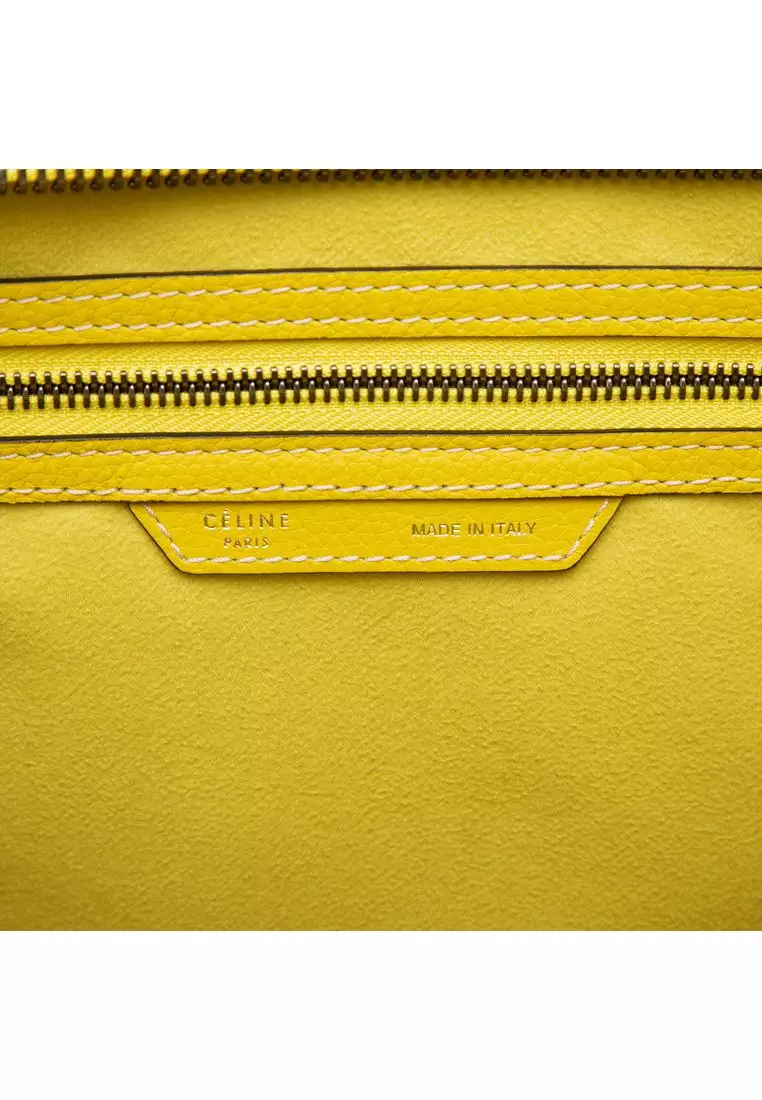 Pre-Loved Celine Mini Calfskin Luggage Tote