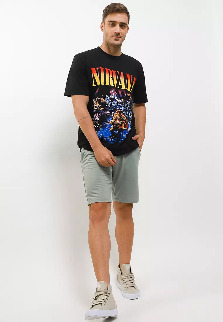 Ossu Kurt Cobain Nirvana Band Tshirt