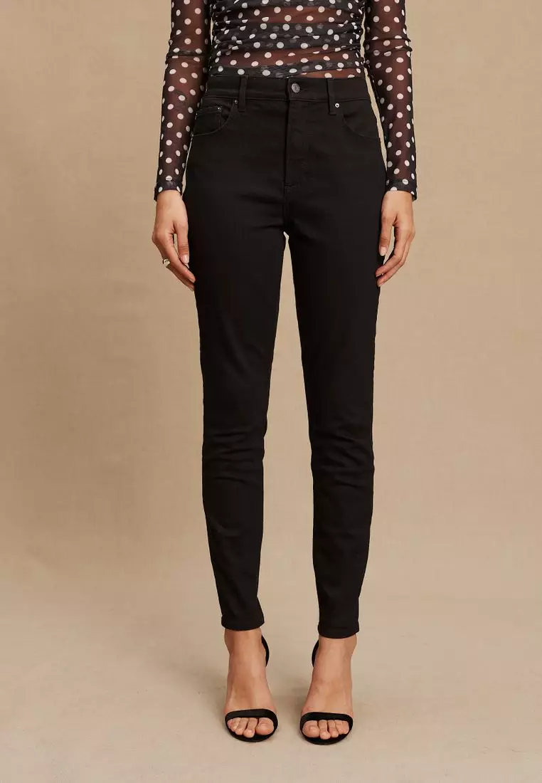 Mid Rise Stretch Skinny Jeans