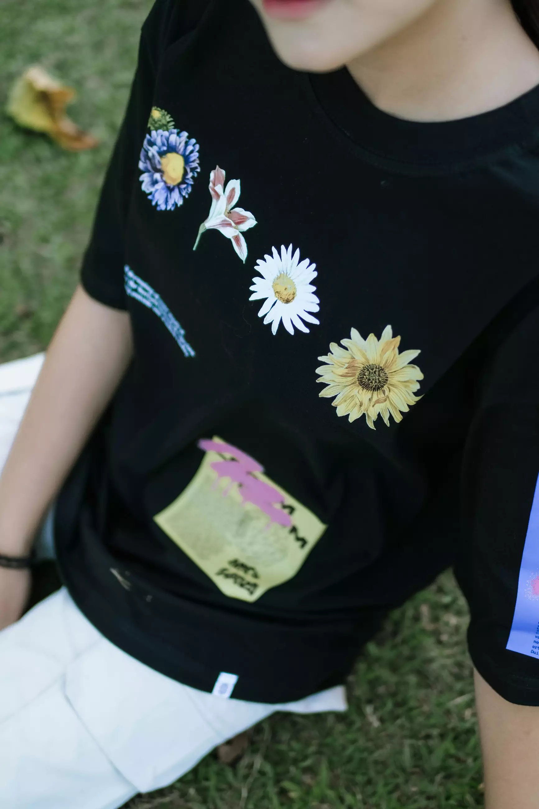 OOTDSUPPLY Oversized Tshirt All Kinds Dark Grey & Black l Kaos Oversize Pria dan Wanita OVZ150