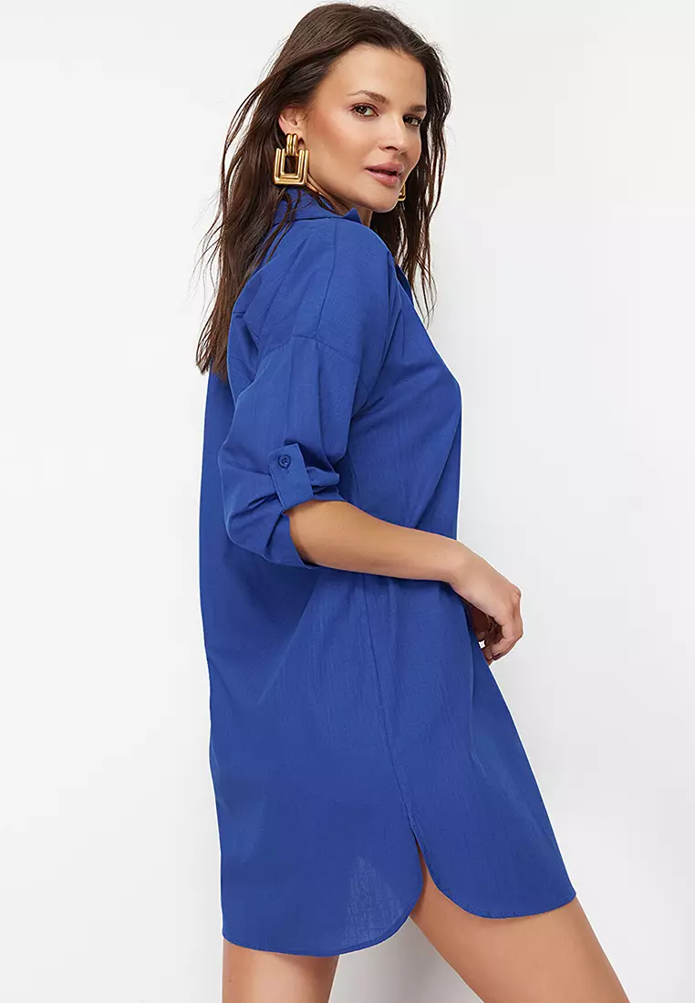 Mini Shirt Beach Dress