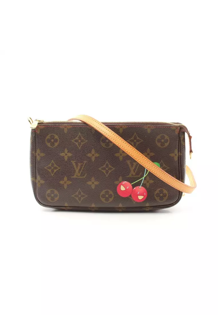 Louis vuitton clearance bag red strap