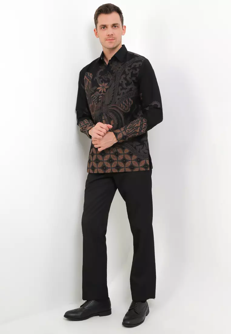 Kemeja Furing Roland Black