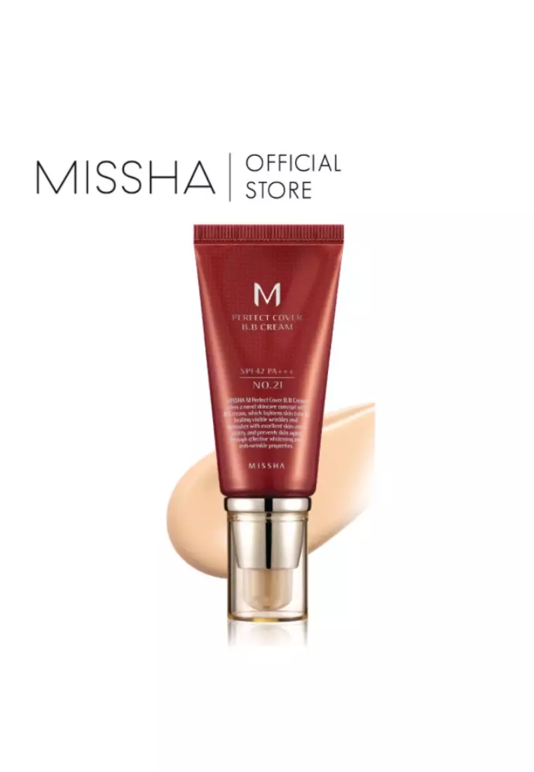 MISSHA M Perfect Cover BB Cream SPF42/PA+++ (50ml) No. 21 Light Beige