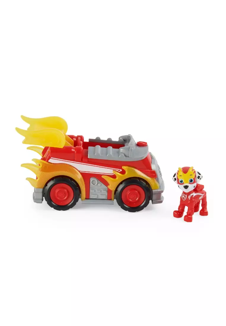 Paw Patrol Themed Vehicle Mighty Pup Super Paw Marshall