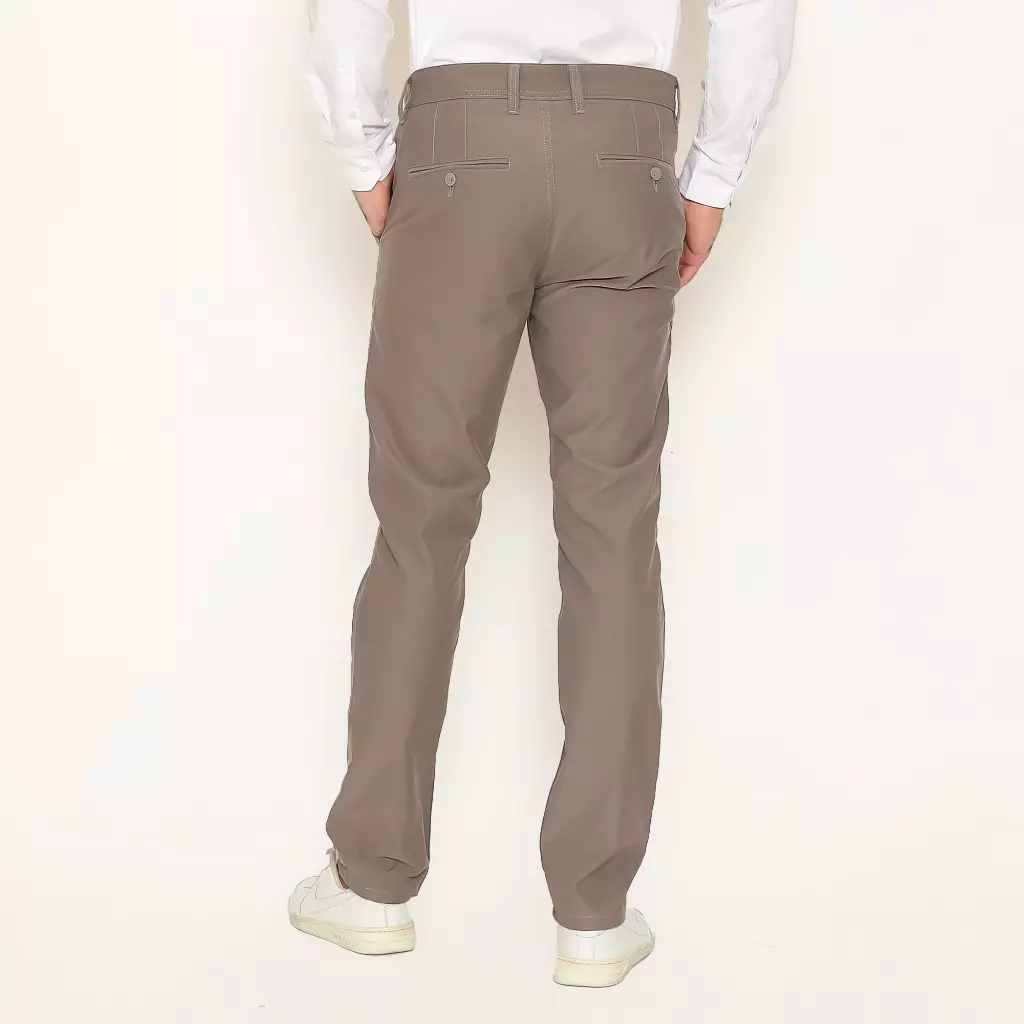AMK Celana Chino Pria Panjang PT RYIOTA Medium Grey