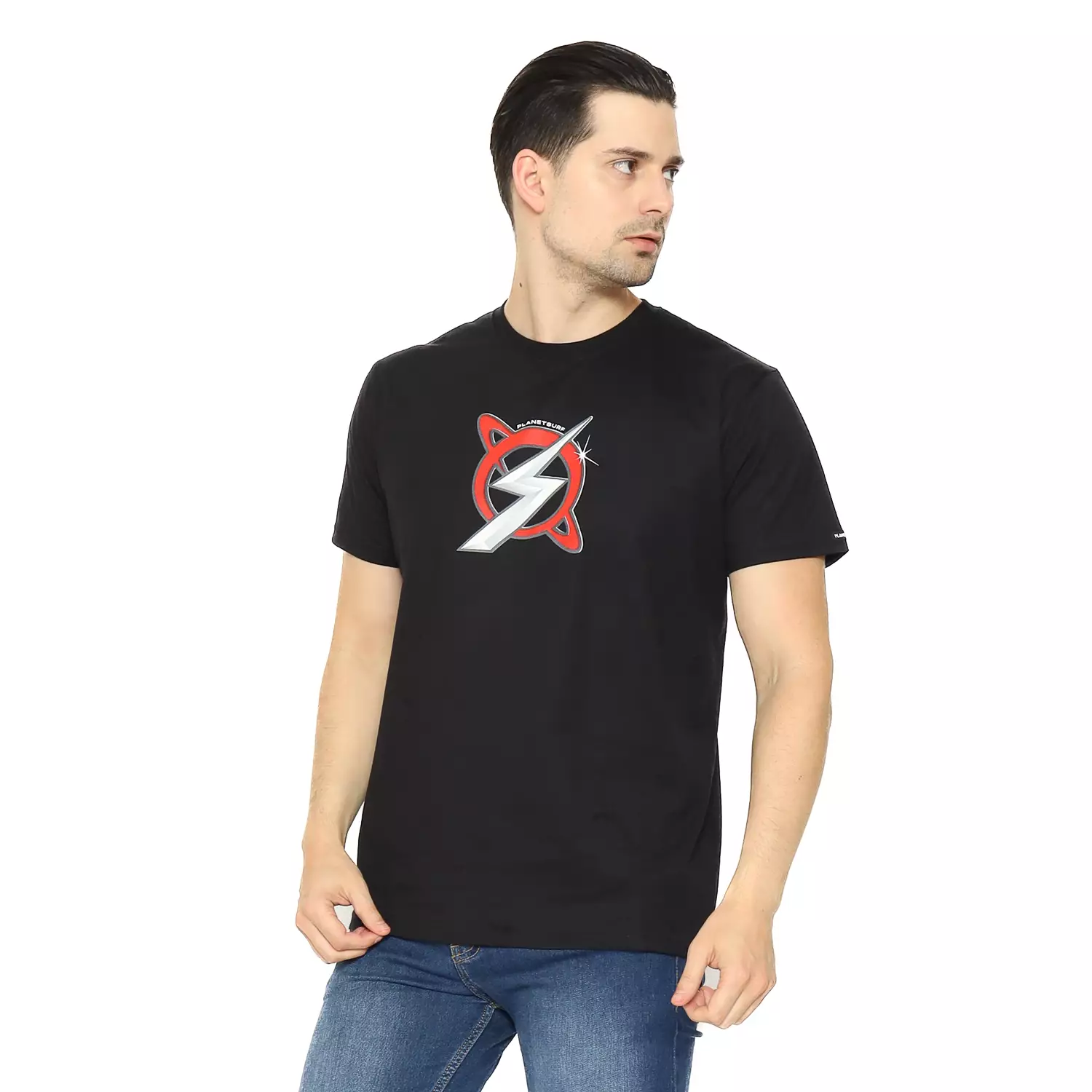 Planet Surf Clothing Kaos Lengan Pendek Pria Abzei Men Tee Planet Surf