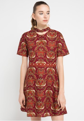 Jual Batik Solo Dress Cotton Print Original  ZALORA 