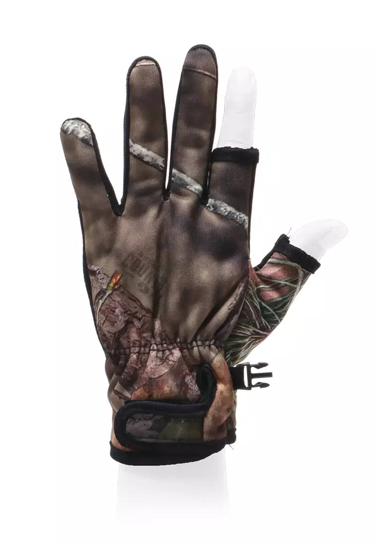 Decs Gloves Full Finger Unisex Sport Casual Comfortable Material Cotton ORIGINAL - Grey