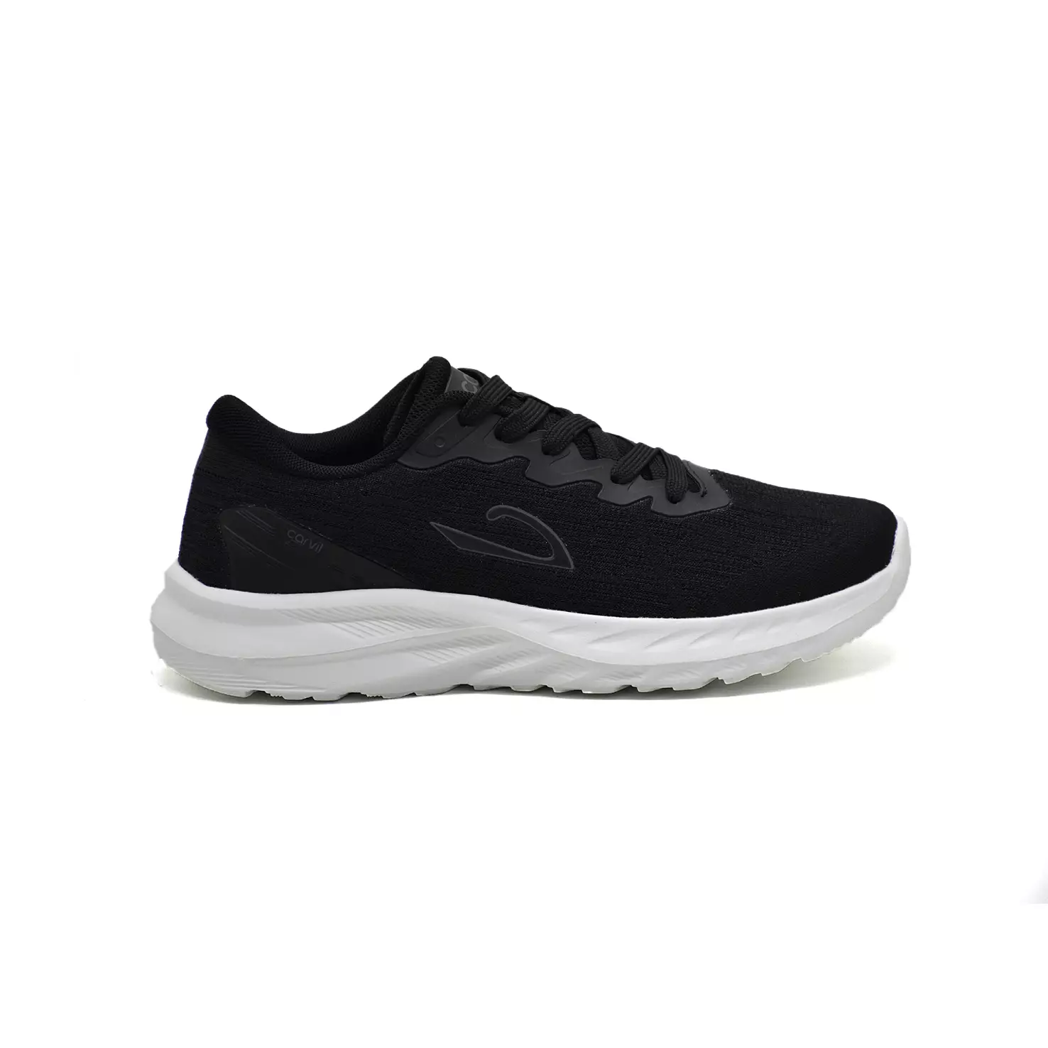 Carvil Sepatu Pria Genzi-SM Black/White