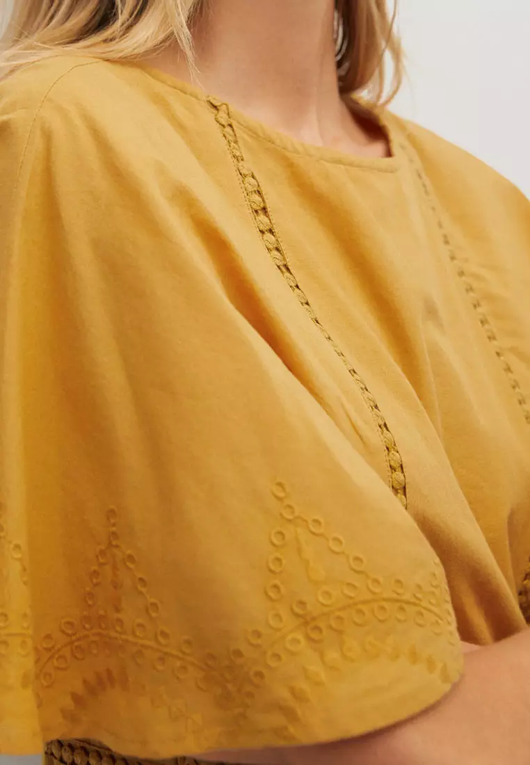 Openwork Cotton Dress