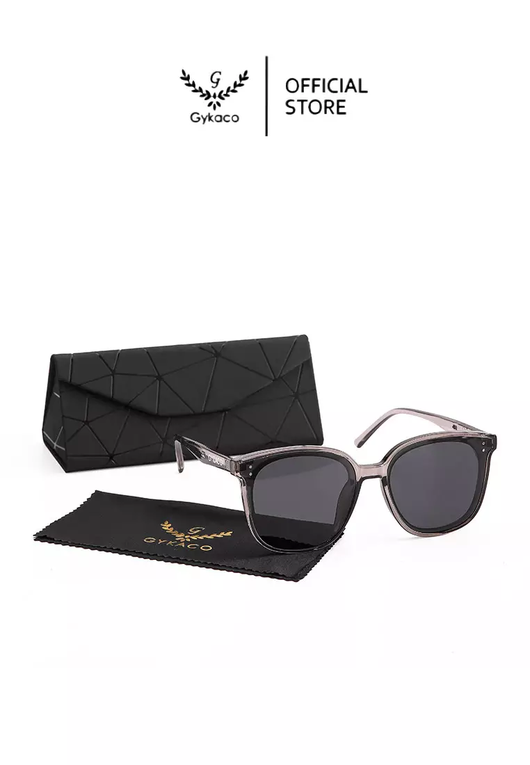 GYKACO RYUJIN BLACK - Kacamata Hitam Wanita (Premium) - Fashion Sunglasses (Import)