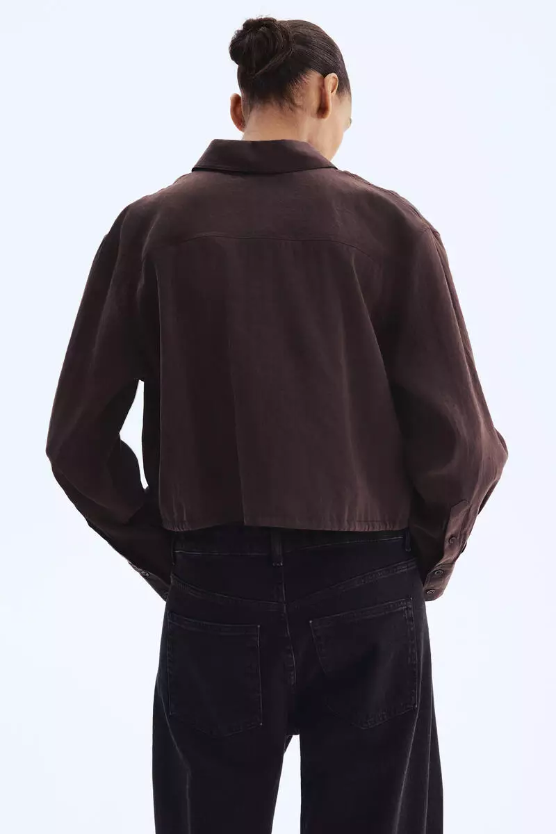 Drawstring shirt