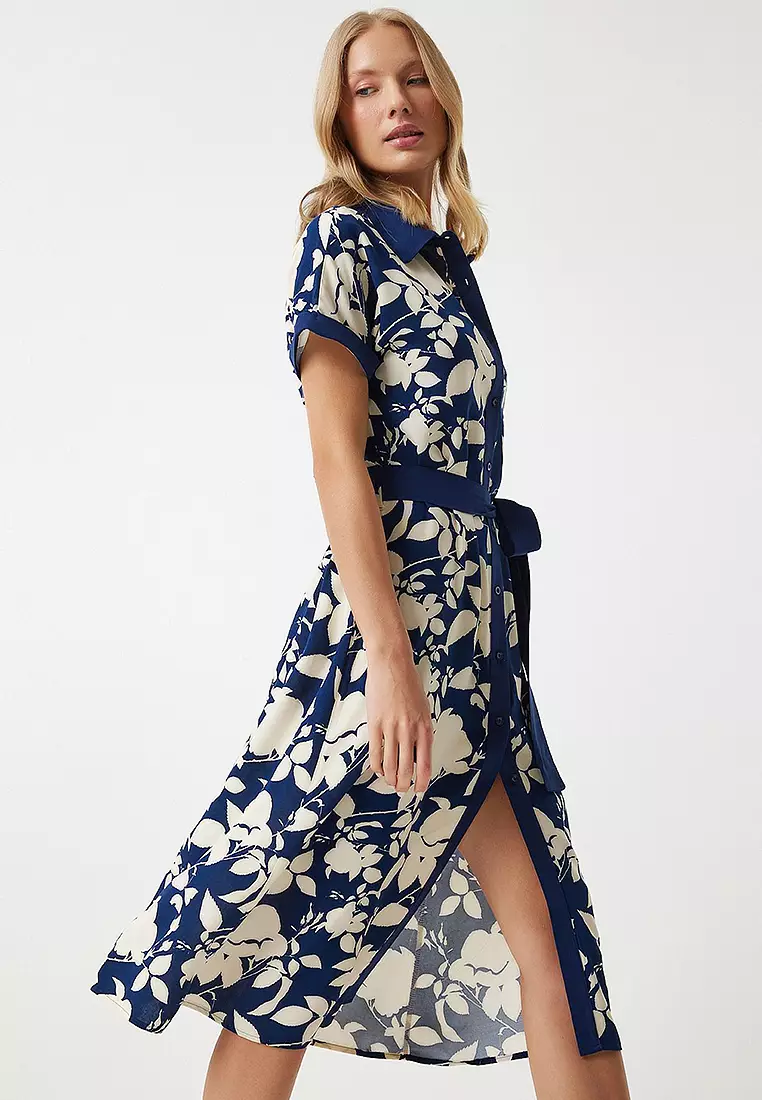 Floral Summer Viscose Dress
