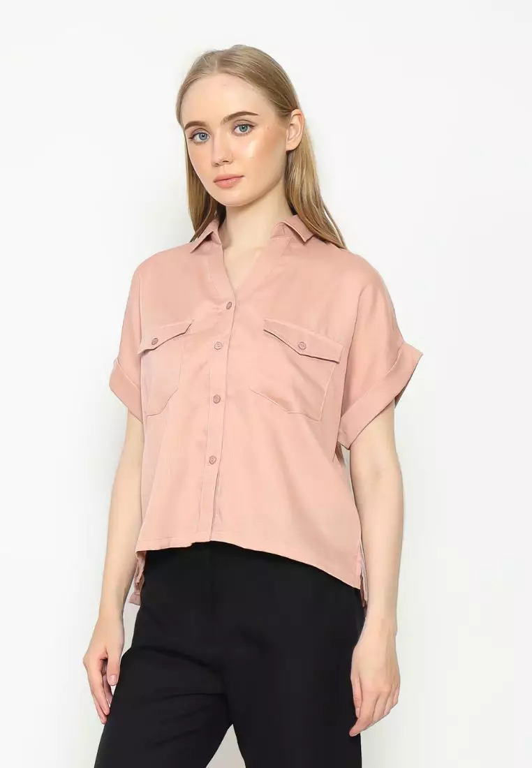 Urban Exchange Chika Pink Shirt