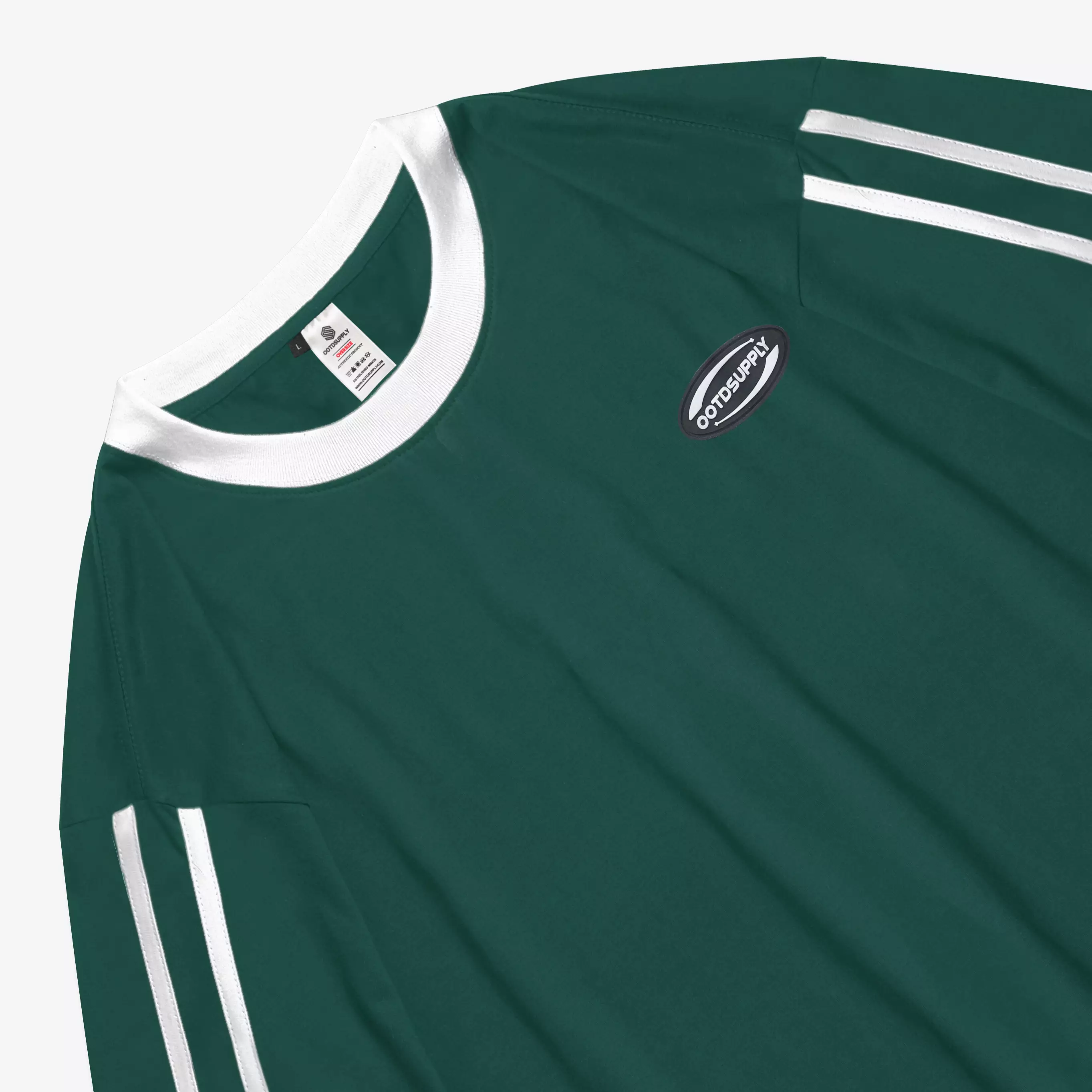 OOTDSUPPLY Oversized Strings Keystone 3rd Colours l T-shirt Oversize l Kaos Unisex OVZSR001