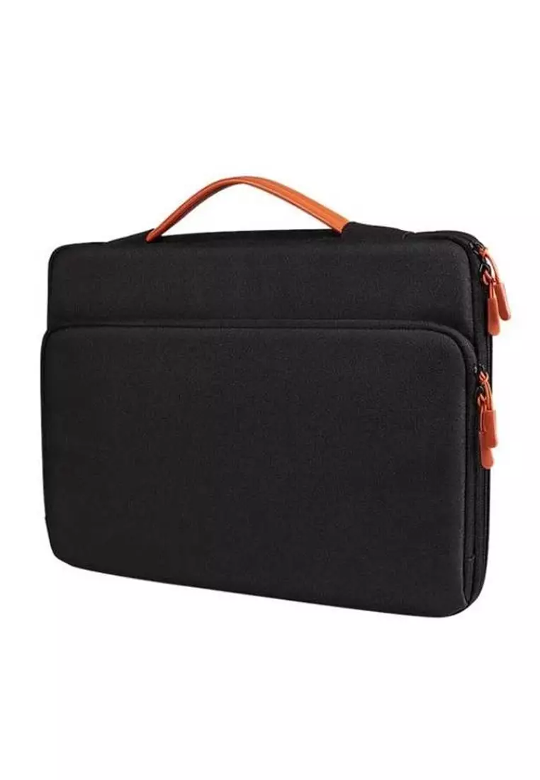 Hugo Sleeve Case Bag Unisex Tas for Laptop 13.3 Inch Large Storage Material EVA ORIGINAL - Black