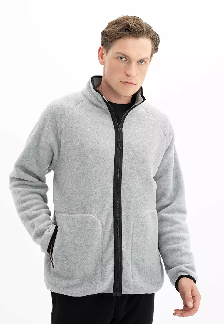 Full Zip Fleece Sweater