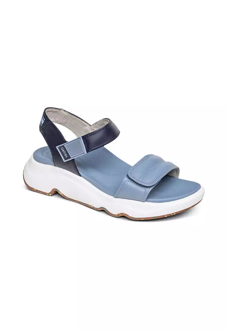 Aetrex Women s Whit Sport Sandal Blue
