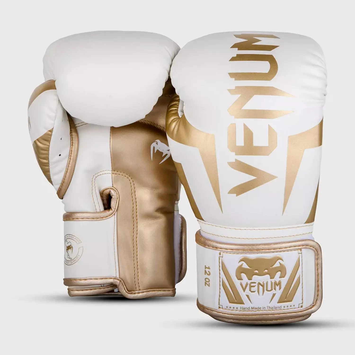 Sarung tinju boxing glove Venum Elite Boxing Gloves White/Gold 10oz