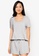 Vero Moda grey Linn Nightwear Set 53239AA418CC89GS_1