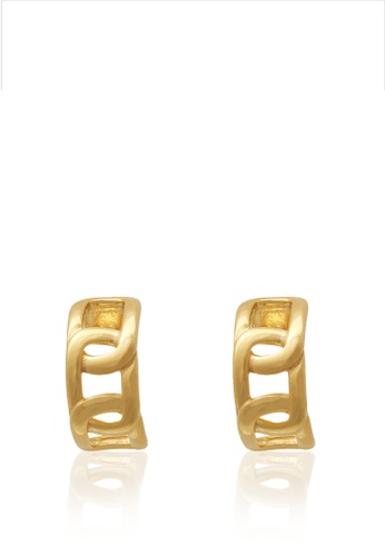 Tomei Tomei Anastasia Earrings Yellow Gold 916 As Yg1151e 1c 3 35g 21 Buy Tomei Online Zalora Hong Kong