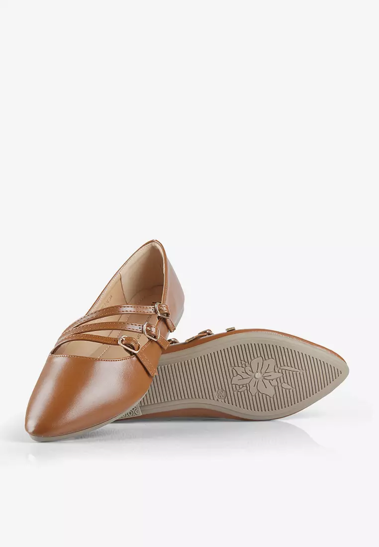 Sepatu Flatshoes Balet Formal Wanita L.Anette