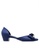 Halo blue Bow Waterproof Jelly Shoes 61423SH0E8B6D4GS_1