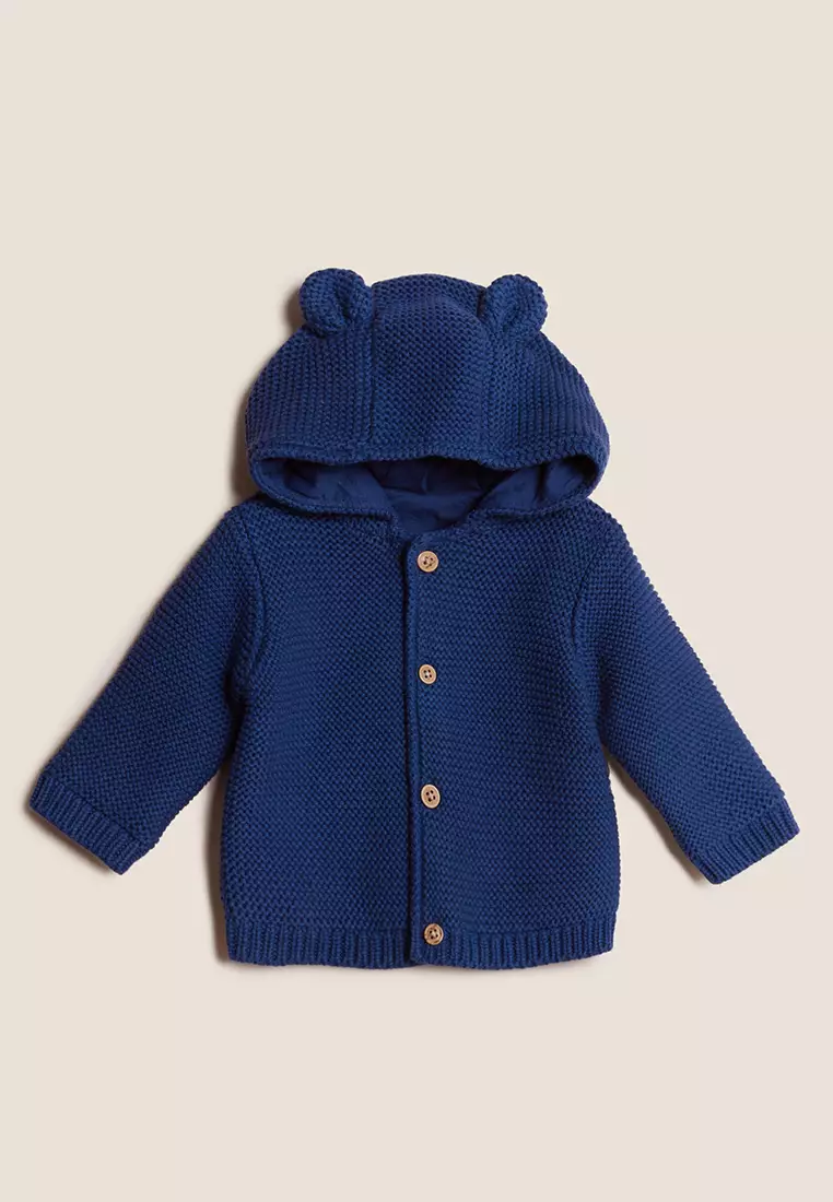 M&s chunky best sale knit cardigan