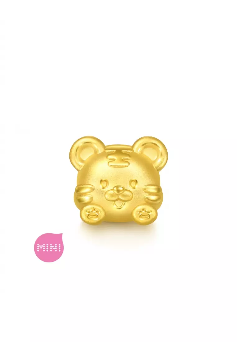 999 24K  Chinese Zodiac Tiger charm  for Women & Men  95961C  (Bracelet not included)