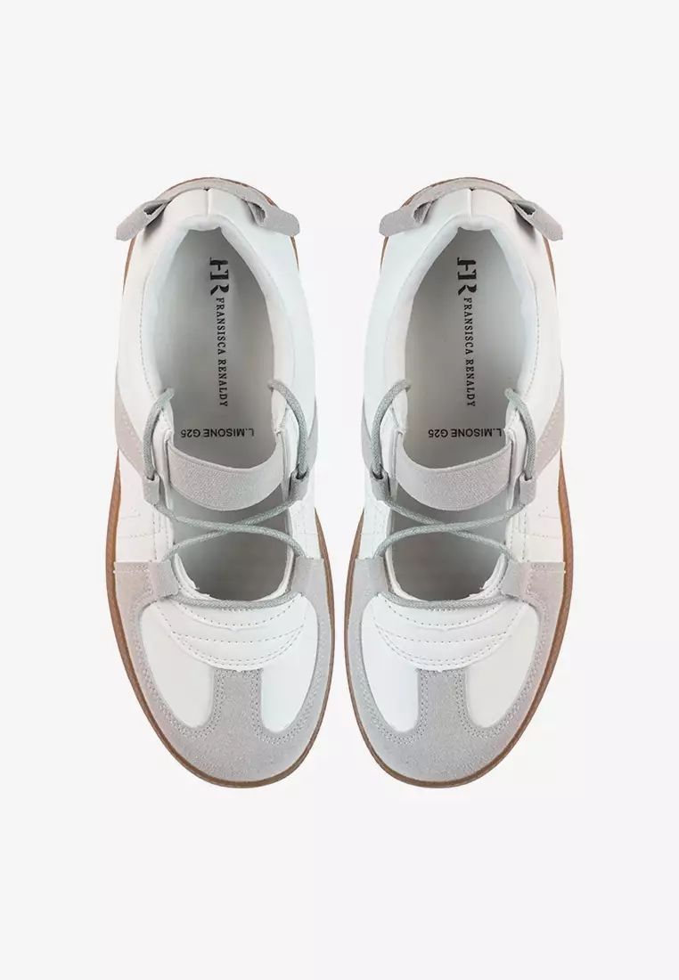 Sepatu Flatshoes Ballerina Sneakers Wanita Casual L.Nikumi