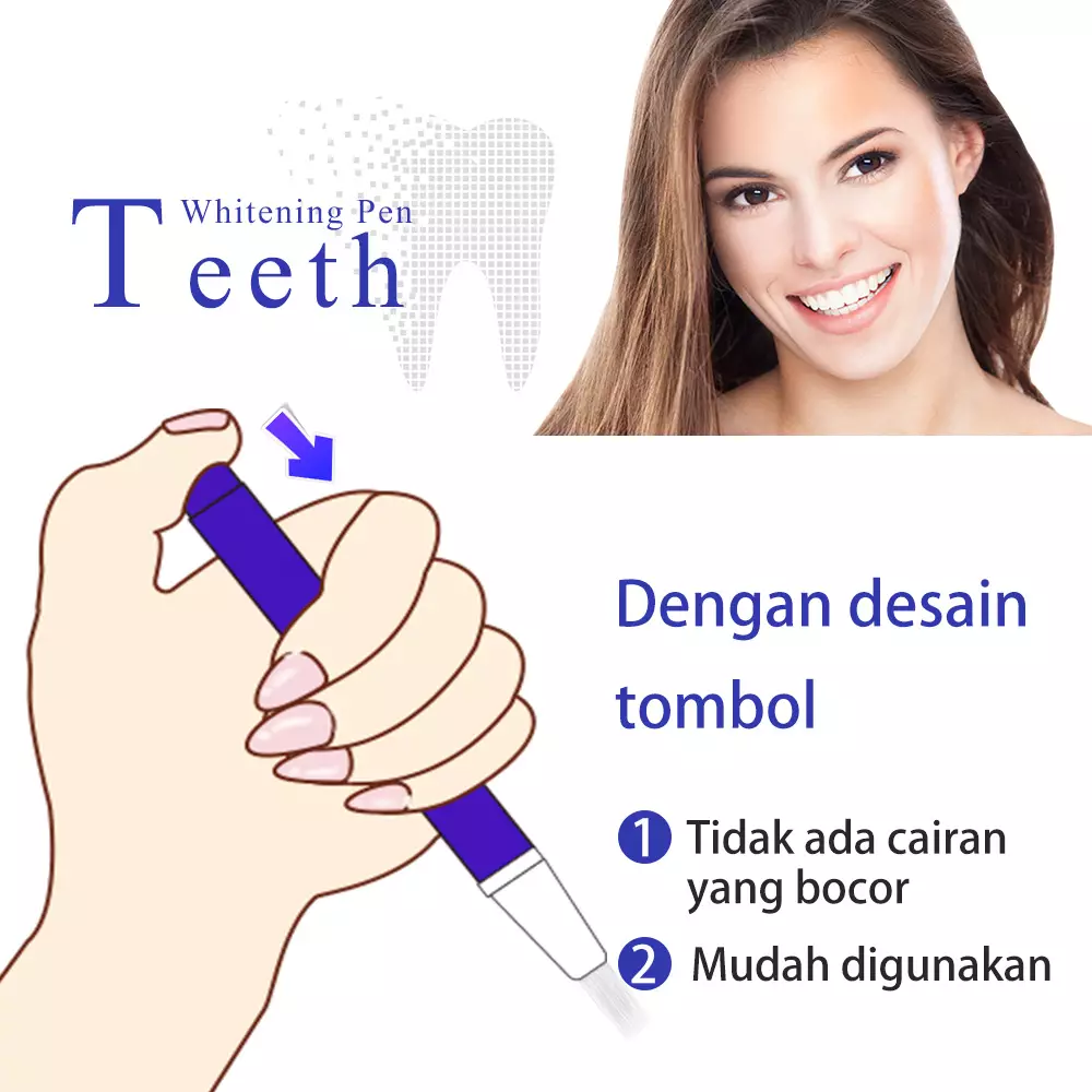 [BPOM] BREYLEE Teeth Whitening Pen - Mencerahkan Gigi (3 ml)