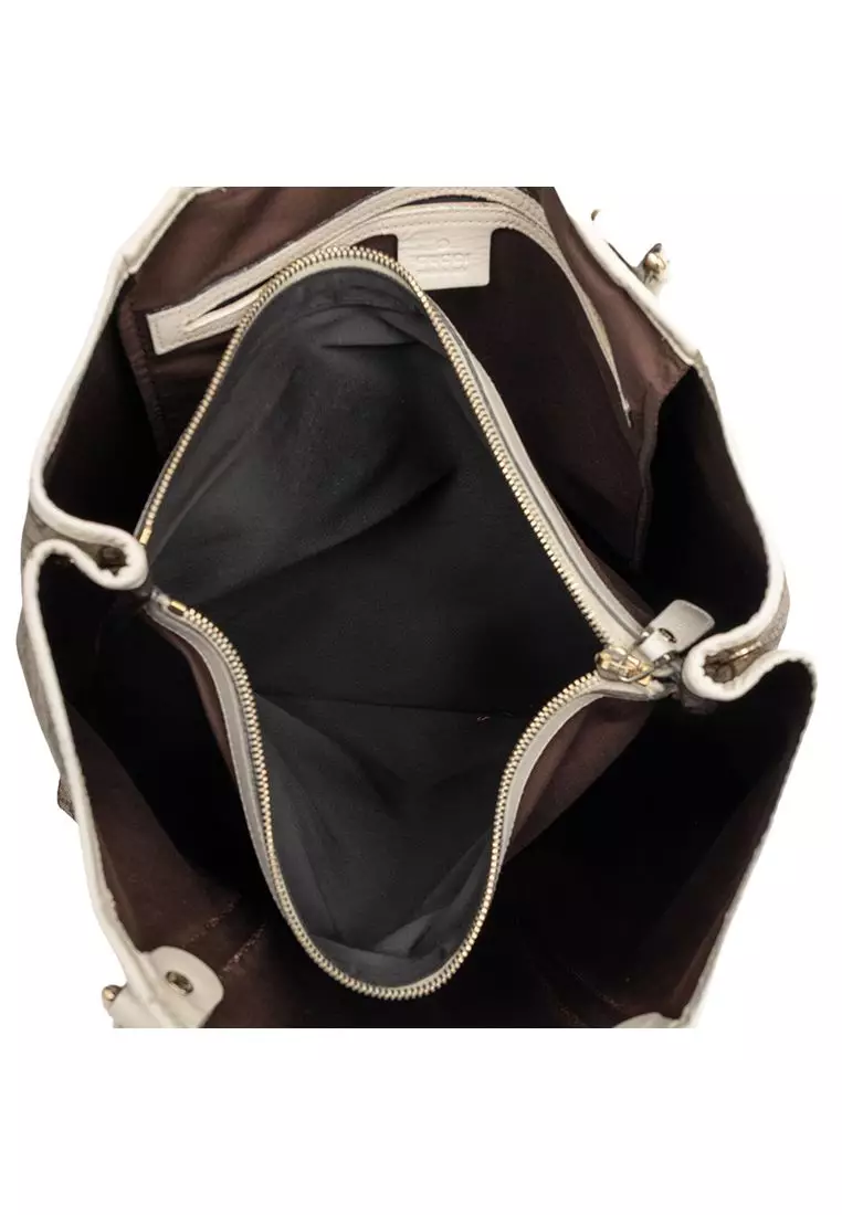 Pre-Loved Gucci Gg Supreme Joy Vertical Tote