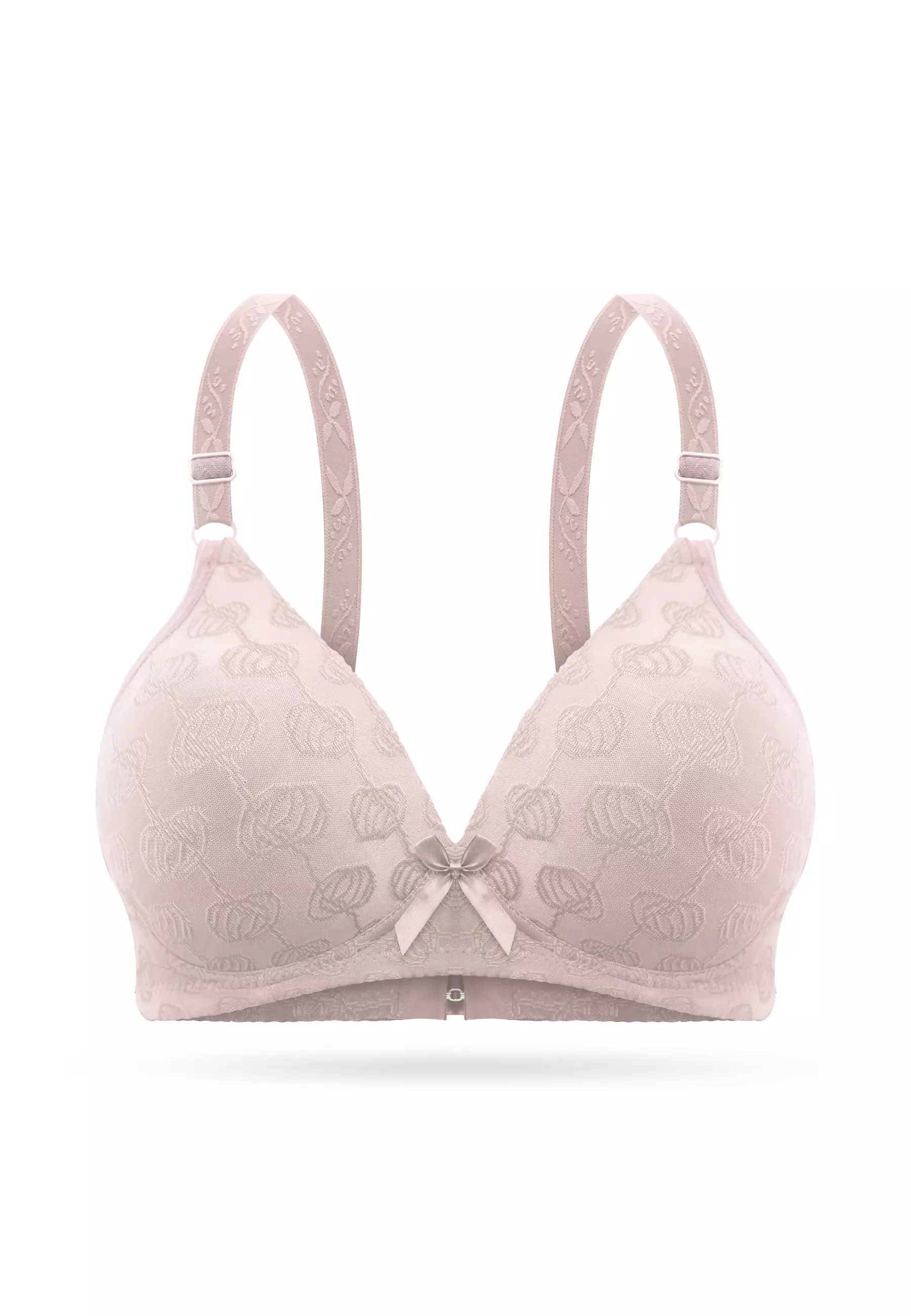 You’ve ( YouHave )  BH Bra Wanita BH Tanpa Kawat Busa Tipis Motif Timbul Beha Women Woman Cewe Perempuan 100134