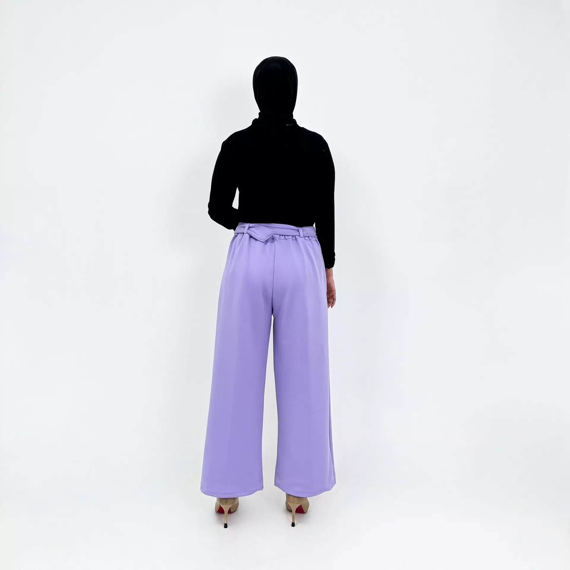 Violet Basic Pants - LILAC