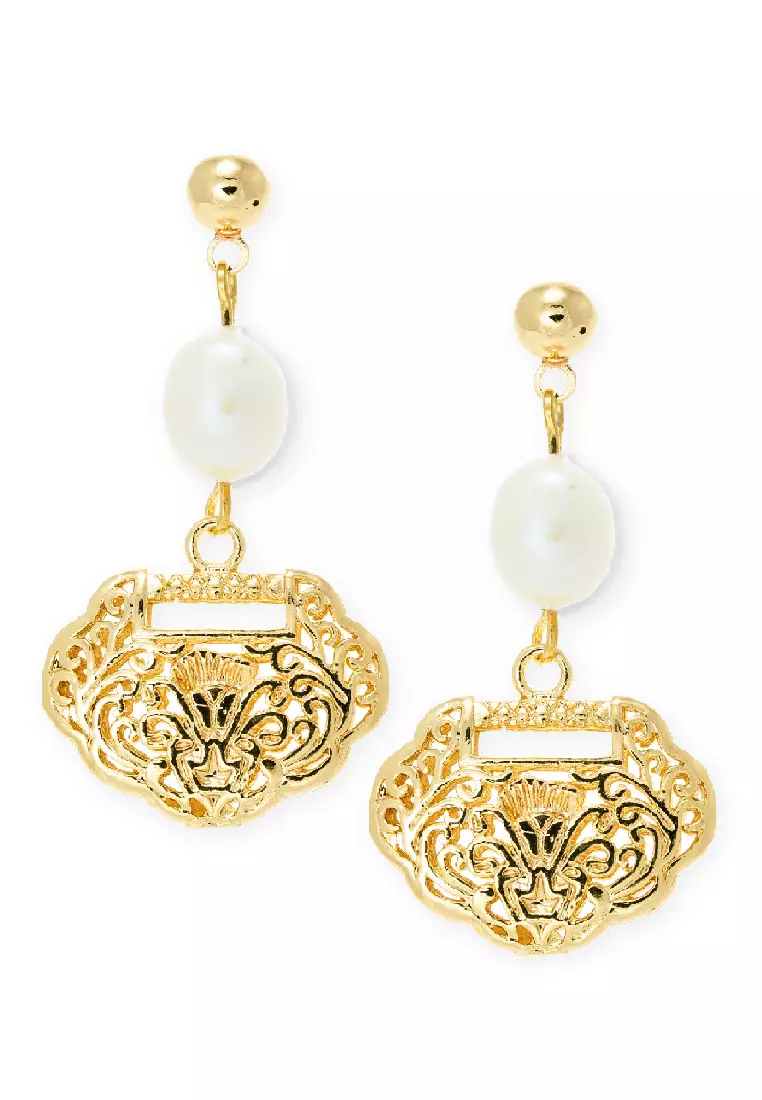 Real gold earrings outlet