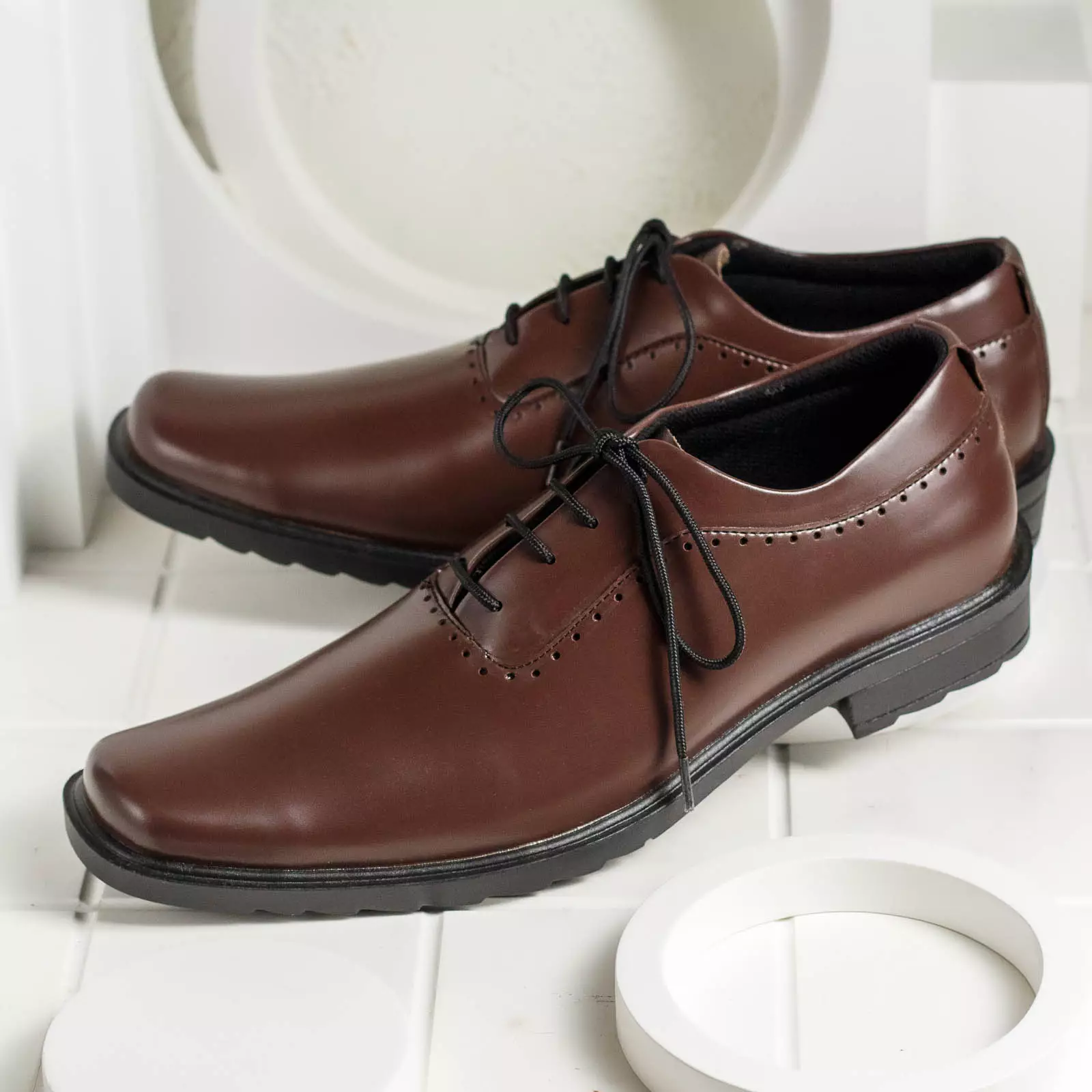 PAULMAY - Sepatu Formal Casual Pria Wina 78 Brown