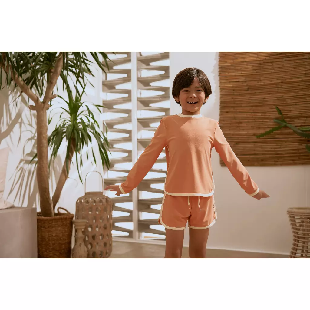 Gingersnaps Paradise Swimshorts - Baju Renang Anak Laki (Orange)